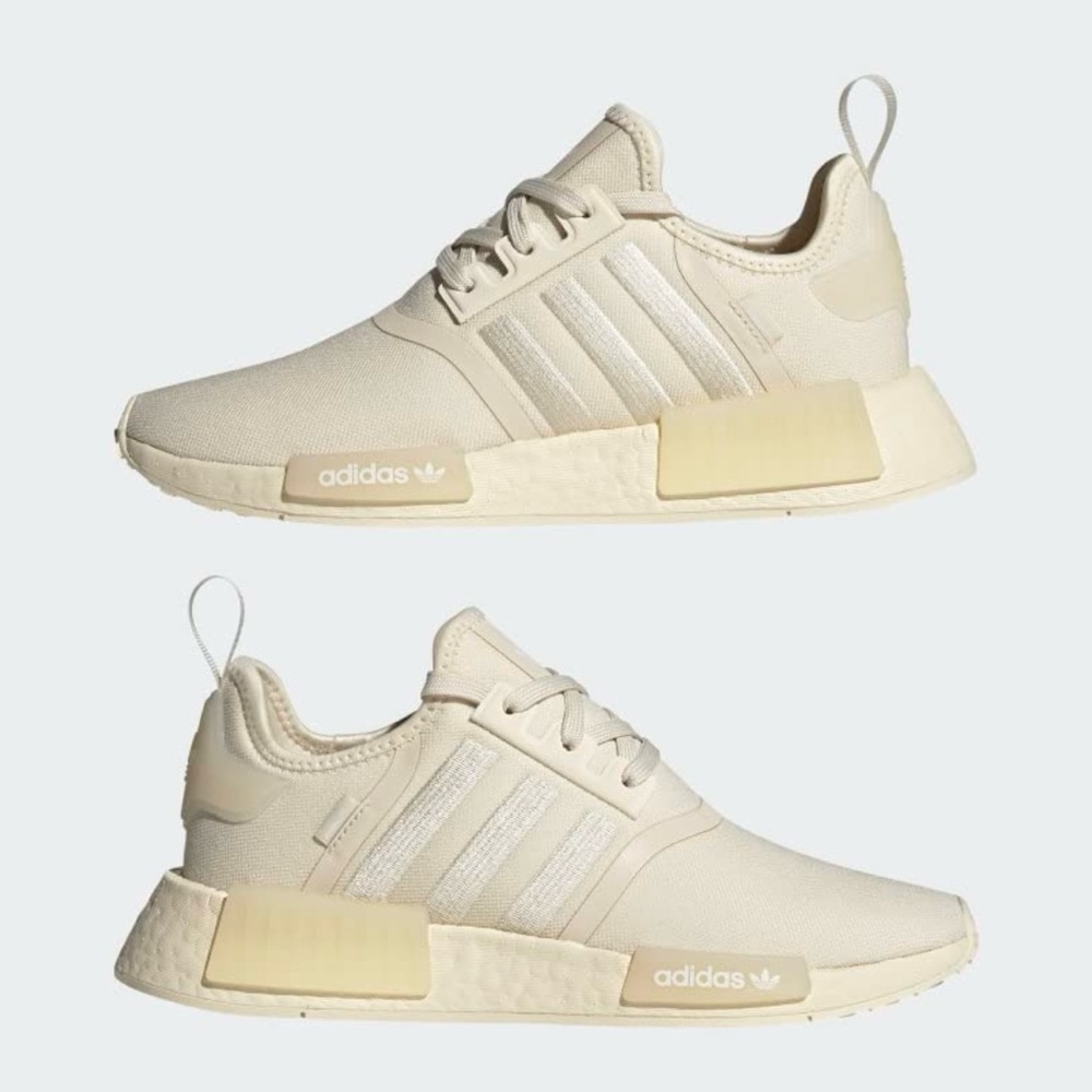 Adidas NMD R1 Wonder White Sneakers